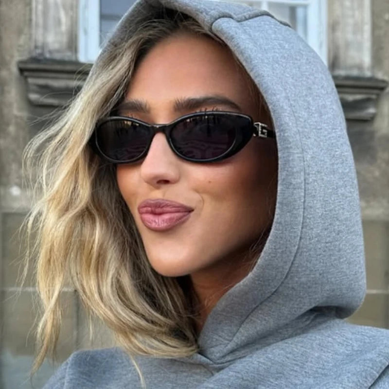 Sexy Cat Eye Sunglasses Women Vintage Small Frame Leopard Sun Glasses Female Black Shades Ladies Fashion Eyewear Oculus De Sol