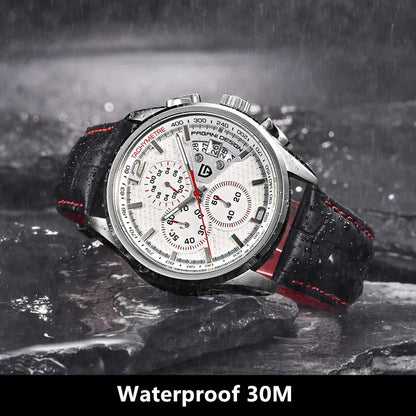 PAGANI DESIGN Chronograph Stop Watch for Men Quartz Multi-function Military Pilot Relógios Masculino Reloj Hombre Montre Homme