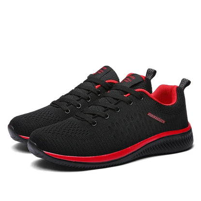 Strick-Laufschuhe für Herren und Damen, lässige Sneaker, atmungsaktive Sportschuhe für Lauftraining, Fitnessstudio und Outdoor, leicht, Größe 38-47