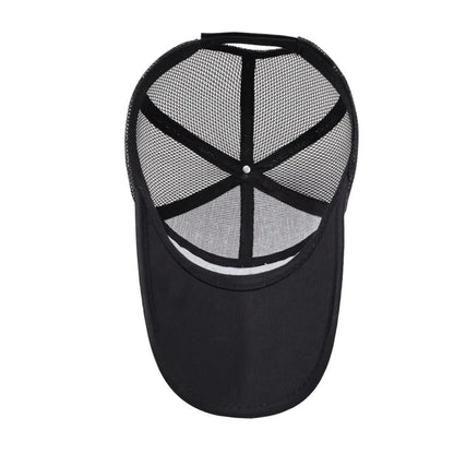 New extended brim fashionable baseball cap for summer outdoor travel, sunshade hat with mesh breathable men's and women's hats