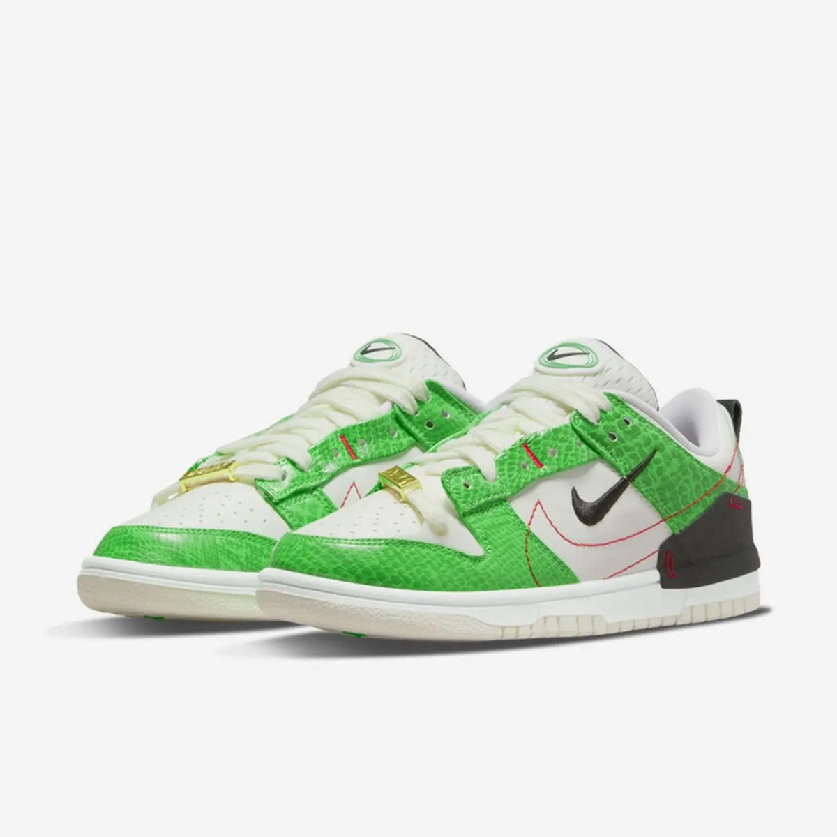 Nike äkta Dunk Disrupt2 Unisex Snake Print Low-Top Retro Sneakers DV1491-101