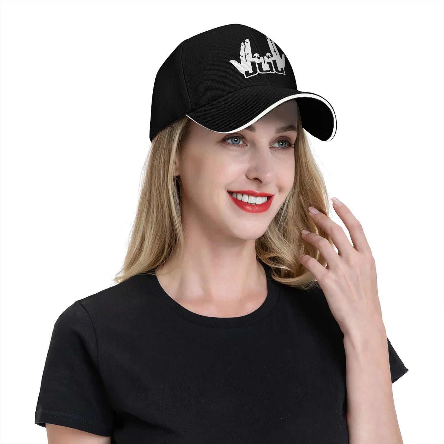 Baseball-lippalakki rapperi-laulaja Jul -tyyliin, unisex-tyylinen lippalakki, ainutlaatuinen design, ulkotreeneihin, lahjaksi sopiva snapback-lippalakki