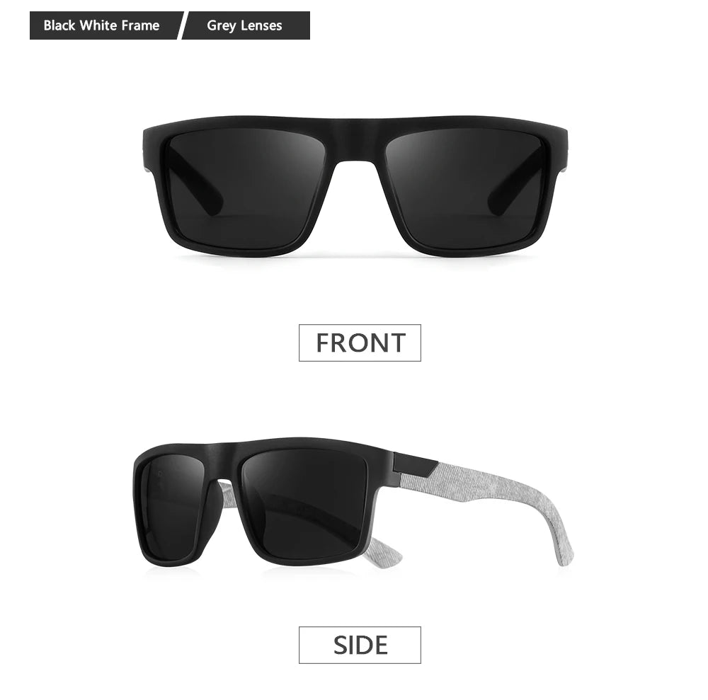 CRIXALIS Full Frame Square Fashion Sunglasses Men Driving Fishing Running Outdoor Various Colors To Choice Anti-reflective UV400
