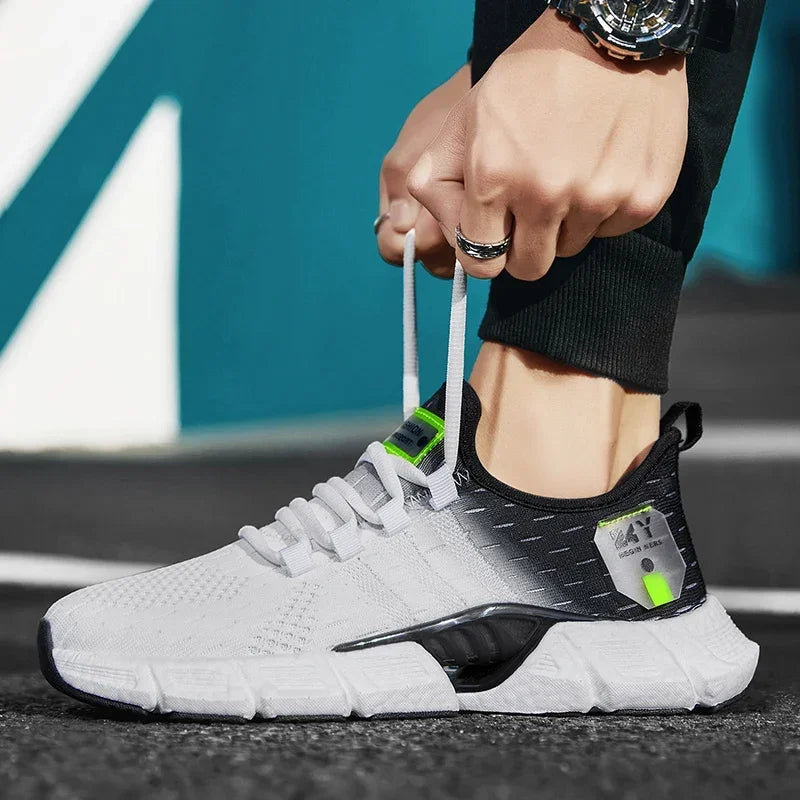 New Fashion Running Sport Shoes Men Sneakers Lightweight Breathable Mesh Comfortable Men's Casual Shoes Outdoor Jogging Zapatos