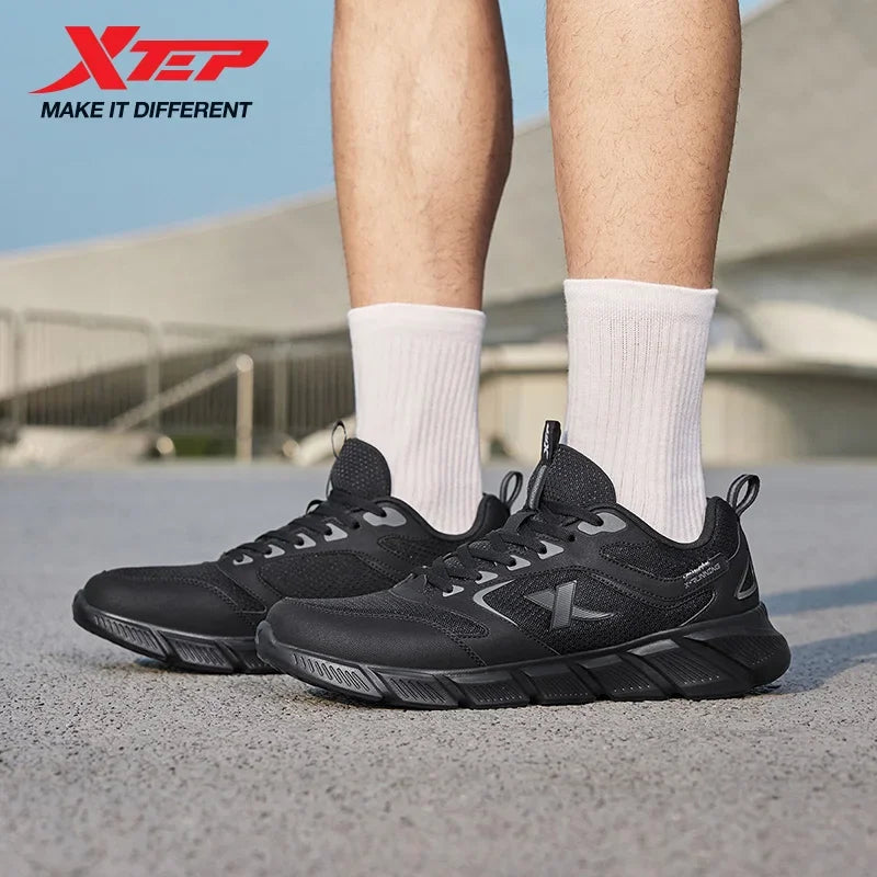 Xtep tenisice za trčanje za muškarce, ljetne mrežaste, prozračne, otporne na habanje, sportske, lagane, casual tenisice za mlade s amortizacijom 875219110065