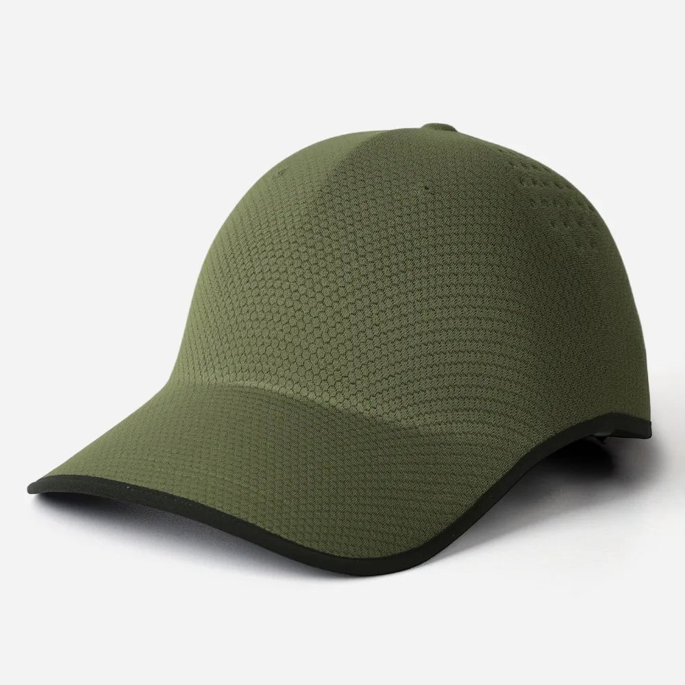 Kreativ present – sömlös basebollkeps, snabbtorkande, hopvikbar sportkeps, lätt visirkeps i polyester