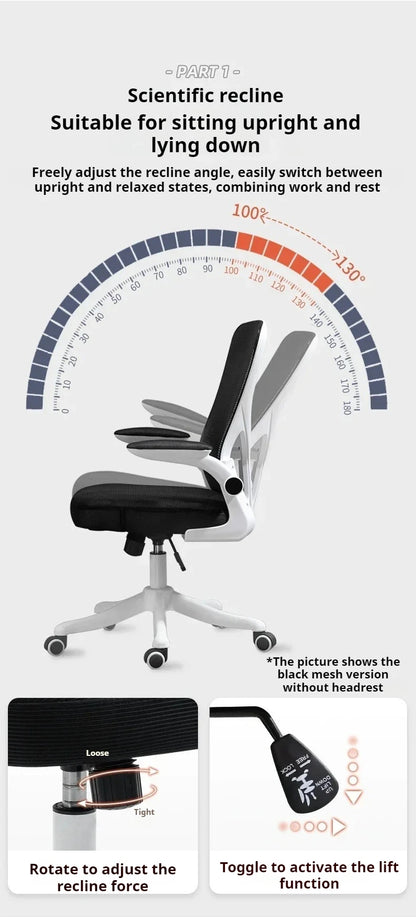 Recliner Computer Chair Ergonomic Lounge Comfy Living Room Accent Office Chair Gaming Mobile Cadeira De Escritorio Furniture