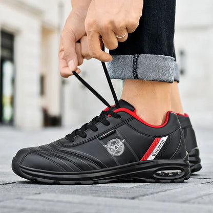 Mens Sports Shoes Big Size Breathable Comfortable Wear-resistant Snekaers Soft Sole Casual Flat Running Shoes for Man