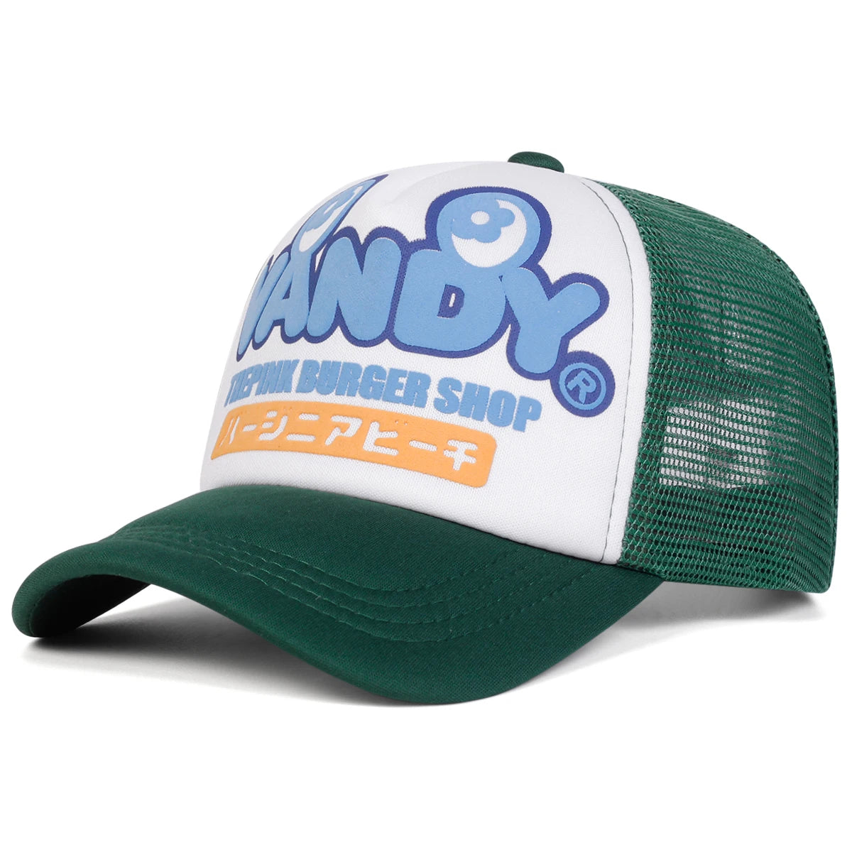 Unisex VANDY Letter Printing Baseball Net Caps Spring Summer Outdoor Adjustable Casual Hats Dad Hat Sunscreen Hat Sports Cap