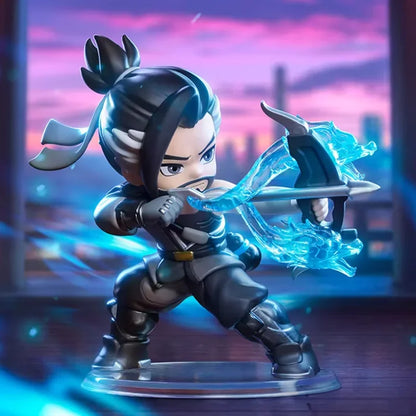 POP MART Overwatch Play of The Game Series Original Blind Box Surprise Mystery Box Cute Anime Action Figure Ornaments Figurines