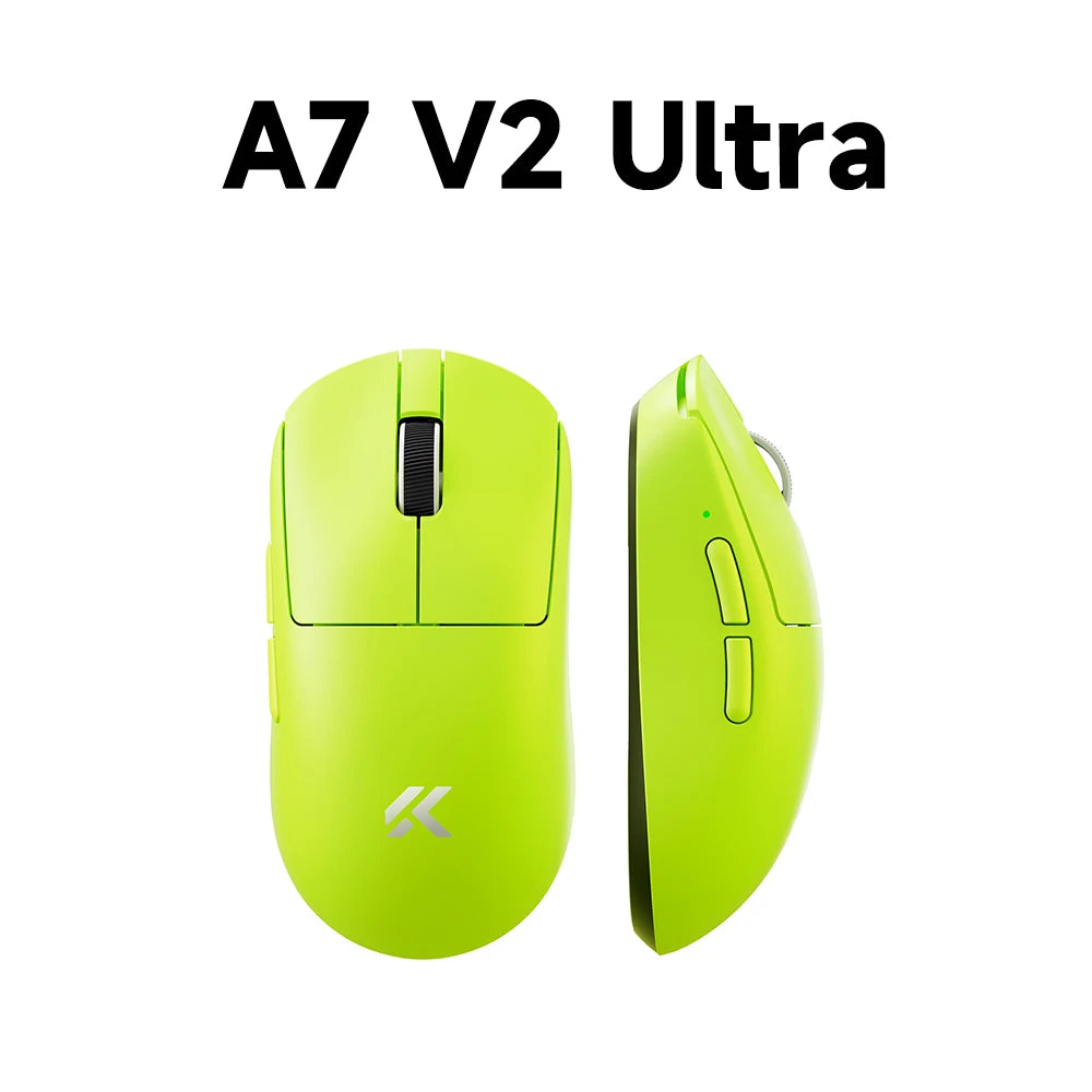 MCHOSE A7 V2 Ελαφρύ ασύρματο gaming ποντίκι με διπλό polling rate 8,000Hz, PAW3950 TI, για gaming, esports και γραφείο