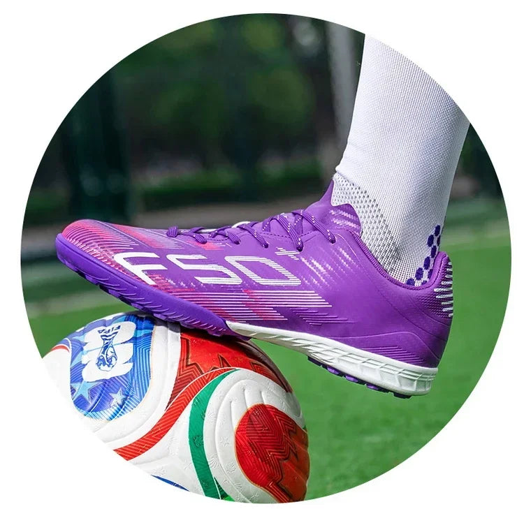 Nouvelles chaussures de football pour hommes, chaussures de football professionnelles, chaussures d'entraînement, chaussures de match, baskets antidérapantes, chaussures de sport pour terrain gazonné, chaussures d'extérie