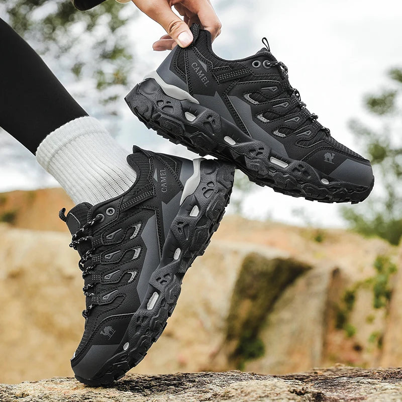Zapatillas de senderismo para hombre y mujer, antideslizantes, para trekking, al aire libre, deportivas, de camping, entrenamiento, footing, transpirables, de escalada y de montaña.