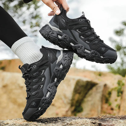 Zapatillas de senderismo para hombre y mujer, antideslizantes, para trekking, al aire libre, deportivas, de camping, entrenamiento, footing, transpirables, de escalada y de montaña.