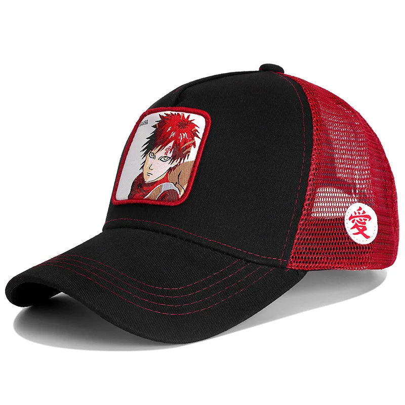 Anime Cartoon Naruto New Baseball Cap Uchiha Itachi Anime Styles Cap Men Women Hip Hop Dad Adjustable Mesh Hat Trucker Hat