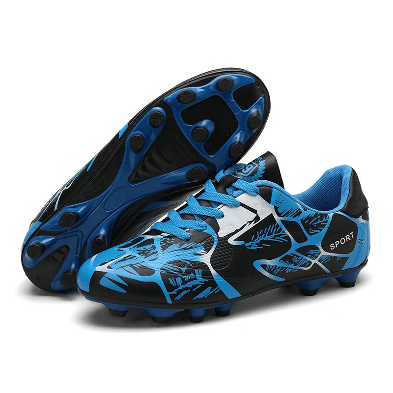 Chaussures de football classiques et élégantes pour garçons et filles, confortables, pour l'entraînement et les jeux en extérieur sur gazon, pour jeunes et étudiants, tailles 31-40 #