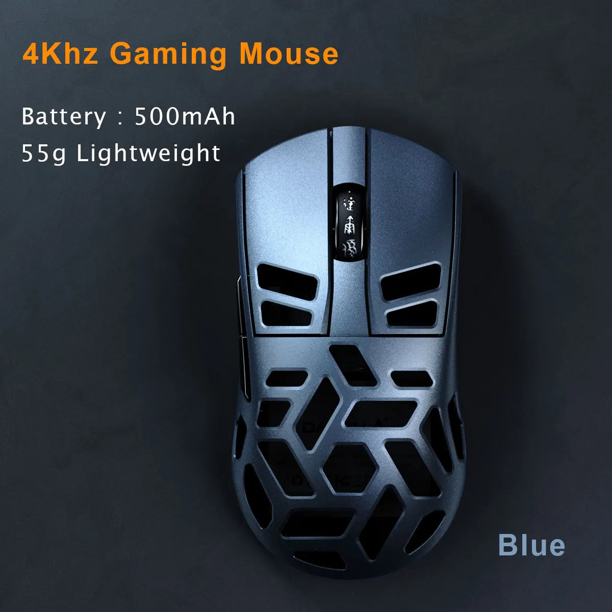 DAREU Al-mg Tri-mode 8Khz PBT bezdrôtová herná myš s rýchlym nabíjaním PAW3950 30000 DPI, ľahká, pre PC hráčov