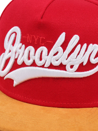Herrmode Broderad keps med bokstäver Snapback-keps Unisex solskyddskeps Justerbar hiphop-keps Dambaseballkeps Cowboyhatt