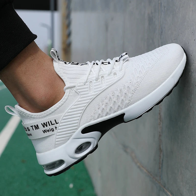 Chaussures De sport à semelles épaisses pour hommes, Design à la mode, respirantes, confortables, chaussures De randonnée en plein air, Zapatillas Hombre De Segu