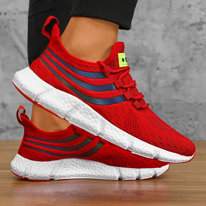 Pantofi sport casual pentru bărbați, adidași ușori și respirabili, antiderapanti, pentru alergare în aer liber, plimbare, tenis și jogging