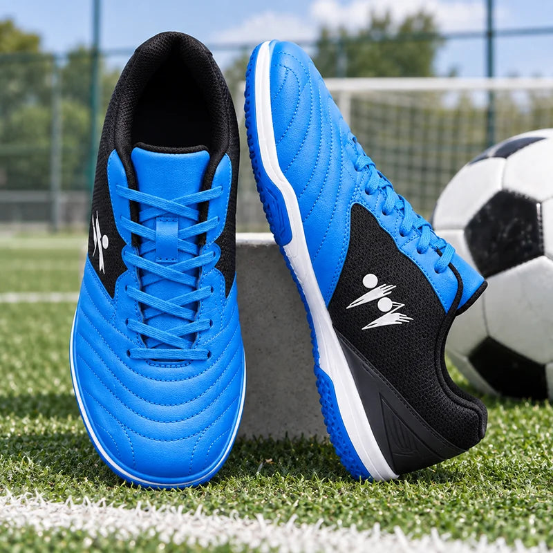 Nouvelles chaussures de football pour hommes, antidérapantes, de haute qualité, pour futsal et terrain en gazon, chaussures de football montantes, baskets, pour matchs en salle et en extérieur, meilleures ventes
