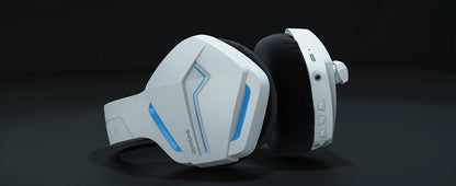 BINNUNE – casque de jeu sans fil 2.4GHz, Bluetooth 5.3, avec micro antibruit, multiplateforme pour PS5/PS4/Switch