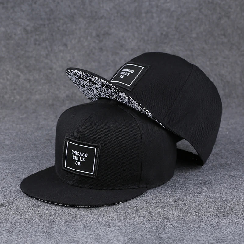 Men's Letter Embroidery All-match Flat Brim Baseball Cap Ladies Summer Hip Hop Hats Outdoor Shade Adjustable Casual Peaked Caps