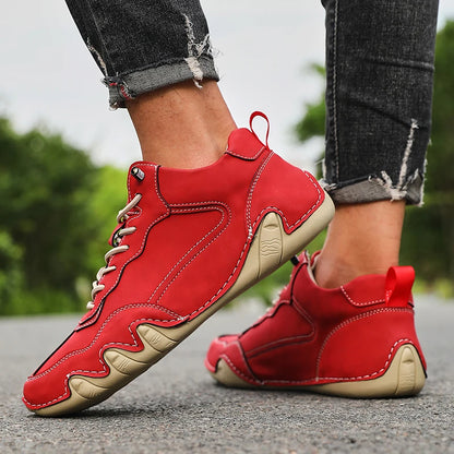 Scarpe casual da uomo, comode, in pelle di alta qualità, alla moda, casual, mocassini, scarpe sportive da passeggio, scarpe firmate Facon