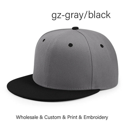 SLECKTON Custom Logo Hats High-quality Hiphop Snapback Caps Letter Embroidery Brand Design Trucker Cap Wholesale Hat Adult