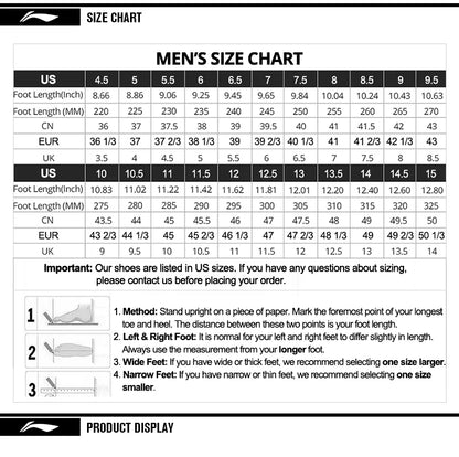 LI-NING RED HARE 9 PRO Men's Running Shoes BOOM FIBER Reflective Lightweight Racing Training Running shoes ARPW001