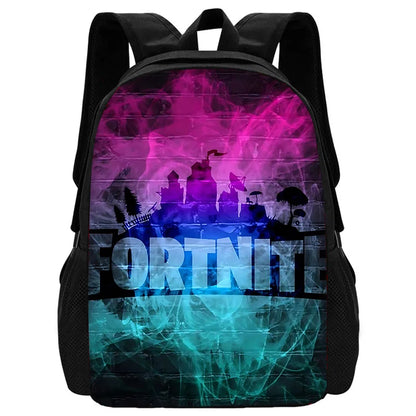 Popular Game FortniteS Child School Backpack With Shoulder Bag Pencil Bags School Bags for Boys Girls Best Gift
