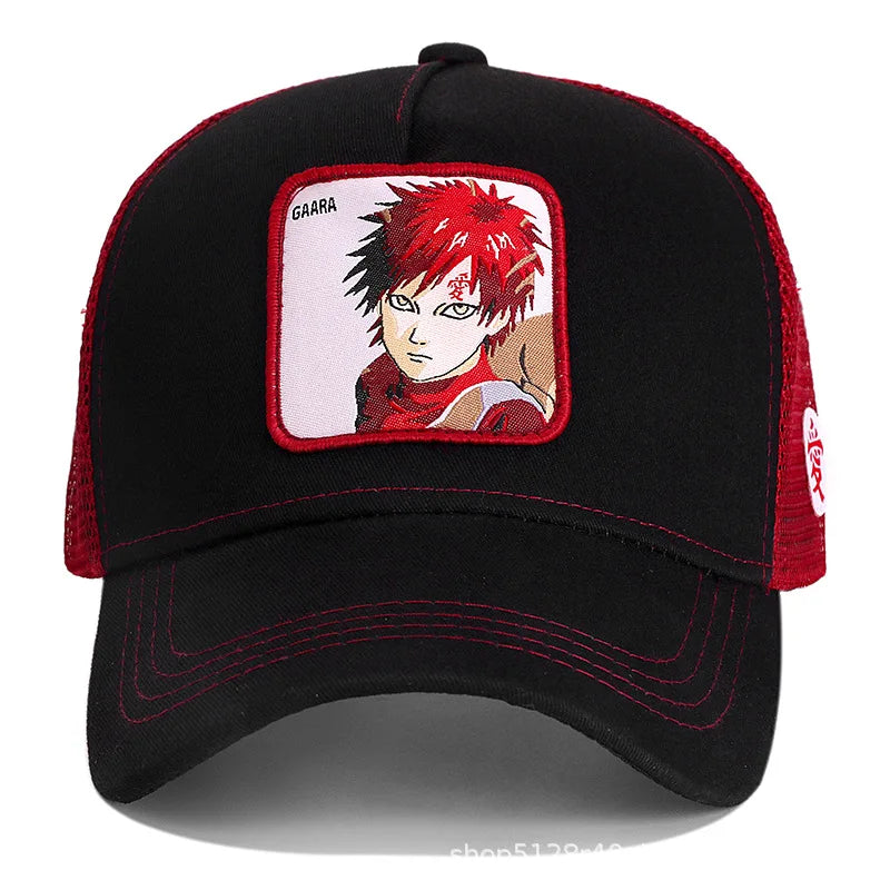 Anime Cartoon Naruto New Baseball Cap Uchiha Itachi Anime Styles Cap Men Women Hip Hop Dad Adjustable Mesh Hat Trucker Hat