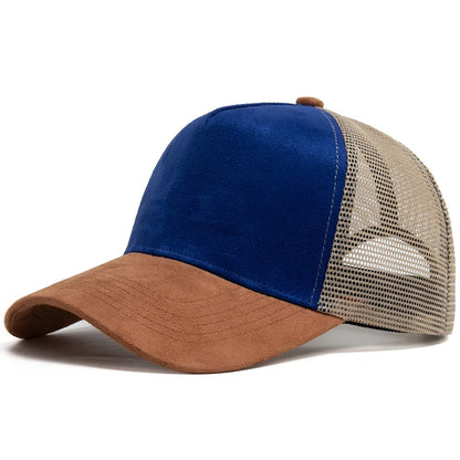 Four Seasons Mesh Baseball Cap Women Men Fashion Casual Breathable Letter Icon Unisex HipHop Trucker Caps Outdoor Sports Dad Hat