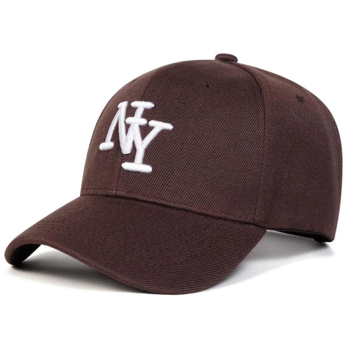 Cappellino da baseball da uomo con ricamo «NY», regolabile, casual, da esterno, adatto per gite primaverili e autunnali, viaggi, spiaggia e feste