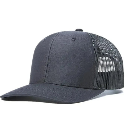Unisex-keps med lätt böjd skärm, i trucker-stil, för män och kvinnor – avslappnad utomhuskepp med god andningsförmåga för sommaren