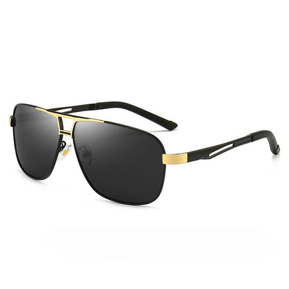 Top Aluminum Magnesium Square Polarized  Photochromic Sunglasses Men Sun Glasses Military Safety Driving Oculos De Sol Masculino