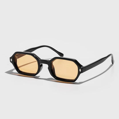 Men's Small Square Sunglasses Luxury Brand Designer Popular Sunshade UV Sun Glasses Ladies Stylish Eyewear Shades UV400