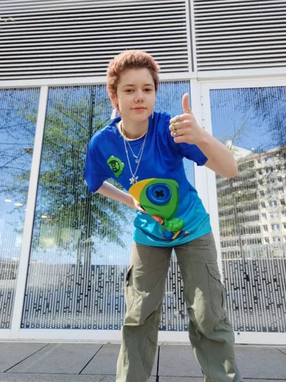 Newest 2026 Brawl Stars 3D Print Tops Cartoon Children Short Sleeve T-shirt Summer Popluar Men Funny Tees