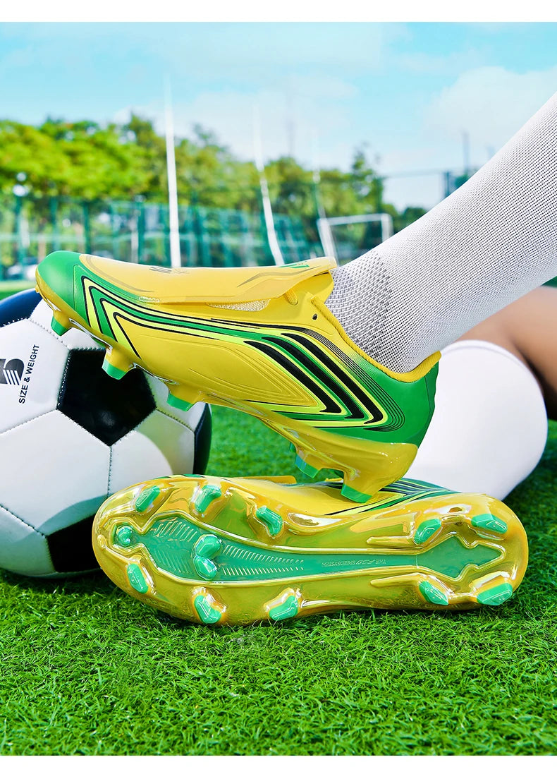 Nouvelles chaussures de football pour hommes, crampons pour femmes, modèle unisexe pour futsal, ultra-légères, TF/FG, chaussures de football professionnelles de haute qualité pour jeunes, baskets.