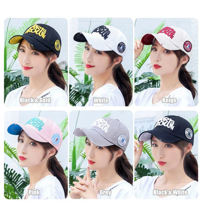 Mode, friluftsliv, sport, basebollkeps, unisex för män och kvinnor, universell bokstavsbroderi, justerbar snapback-keps