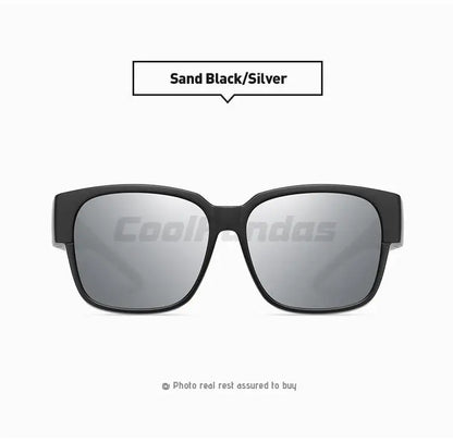 Fit Over myopia glasses cover Sunglasse Polarized Men Women UV400 Goggles Outdoor Travel Driving Anti-Glare Cover Sun Glasses