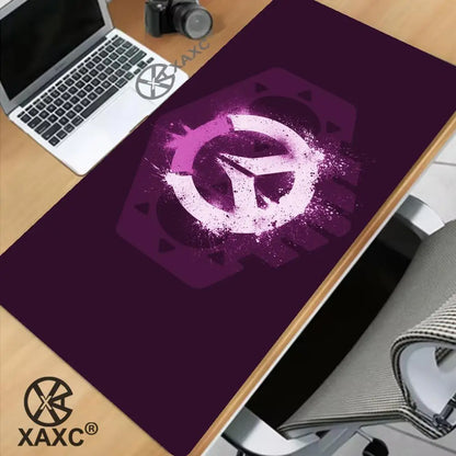Μεγάλο mouse pad Overwatch Kawaii XXL για PC, επιφάνεια γραφείου υπολογιστή, gamer χαλάκι γραφείου, πληκτρολόγιο, τραπέζι, GamingAccessories MousepadXAXC