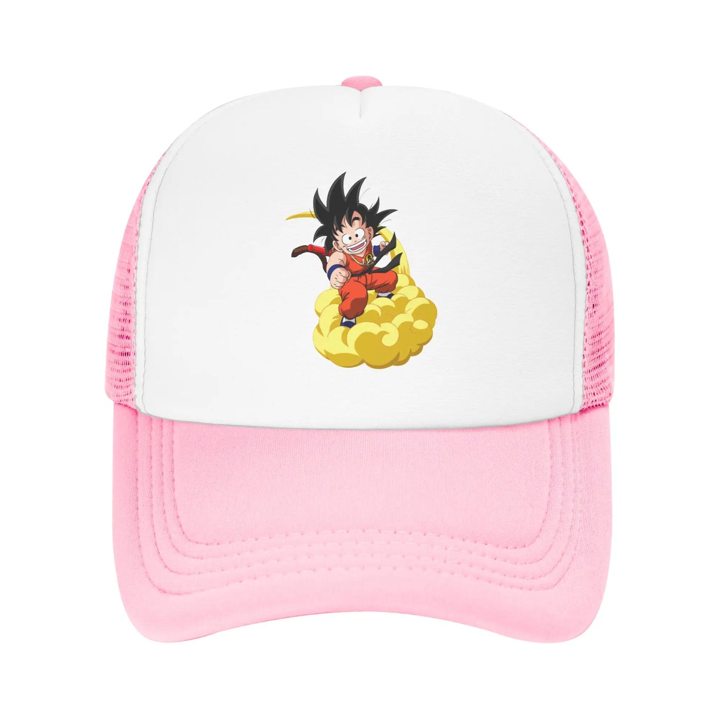 Dragon Ball Son Goku Mesh Baseball Cap Adult Trucker Hat Anime Hats Adjustable Snapback Caps Sports Cap Winter Trucker Hats