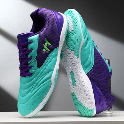 Nye fodboldstøvler til mænd i høj kvalitet til græs – højskaftede futsal-sneakers, skridsikre fodboldsko til kamp, indendørs og udendørs sport