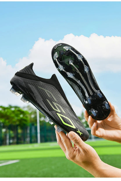 New Men's Football Boots Futsal Non-Slip Turf Comfortable Ultralight FG Grass Cleats Soccer Shoes Sport Indoor Adult Non-Slip