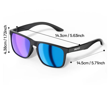 SCVCN Outdoor Polarized Water Sports Beach Ocean Sea Platform Fishing Cycling MTB Sunglasses Bicycle Sports Hiking Eyewear UV400
