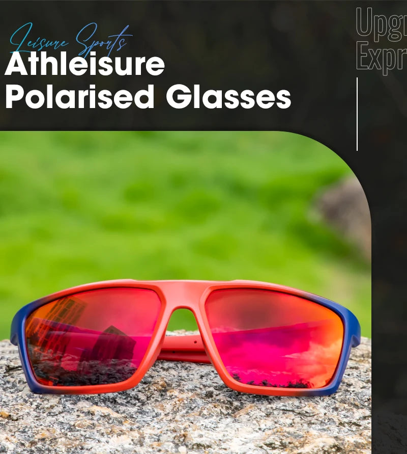 KAPVOE Polarized Hiking Fishing Glasses Beach Essentials Road Bike Cycling Sunglasses MTB Bicycle Outdoor Sports golf Eyewear