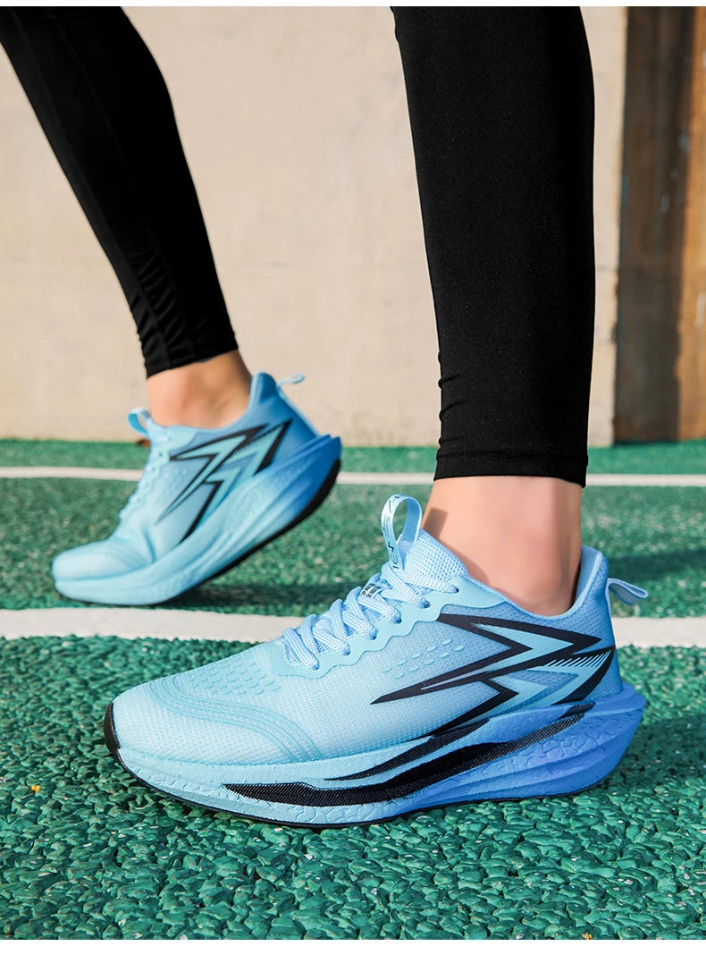 NEW Men Sports Running Shoes Off Marathon Breathable Light Comfortable Athletic Sneakers Jogging Basketball Tenis Air Cushion