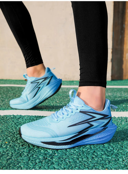 NEW Men Sports Running Shoes Off Marathon Breathable Light Comfortable Athletic Sneakers Jogging Basketball Tenis Air Cushion
