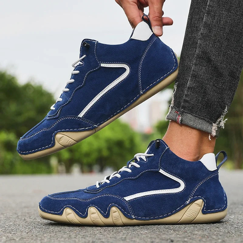 Scarpe casual da uomo, comode, in pelle di alta qualità, alla moda, casual, mocassini, scarpe sportive da passeggio, scarpe firmate Facon